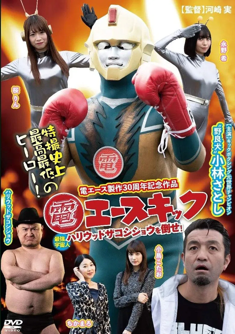 Den Ace Kick poster background