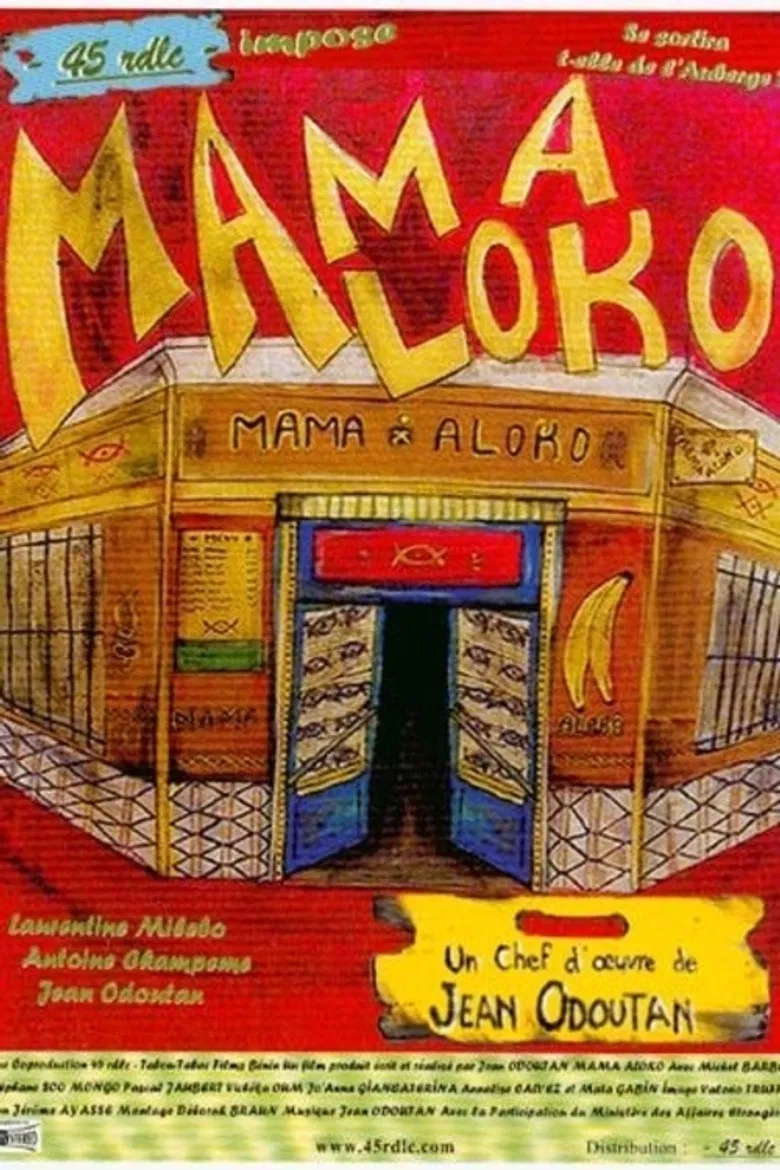 Mama Aloko poster background