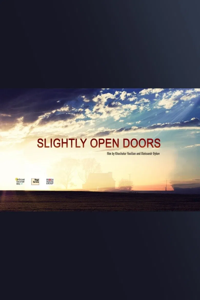 Slightly Open Doors poster background