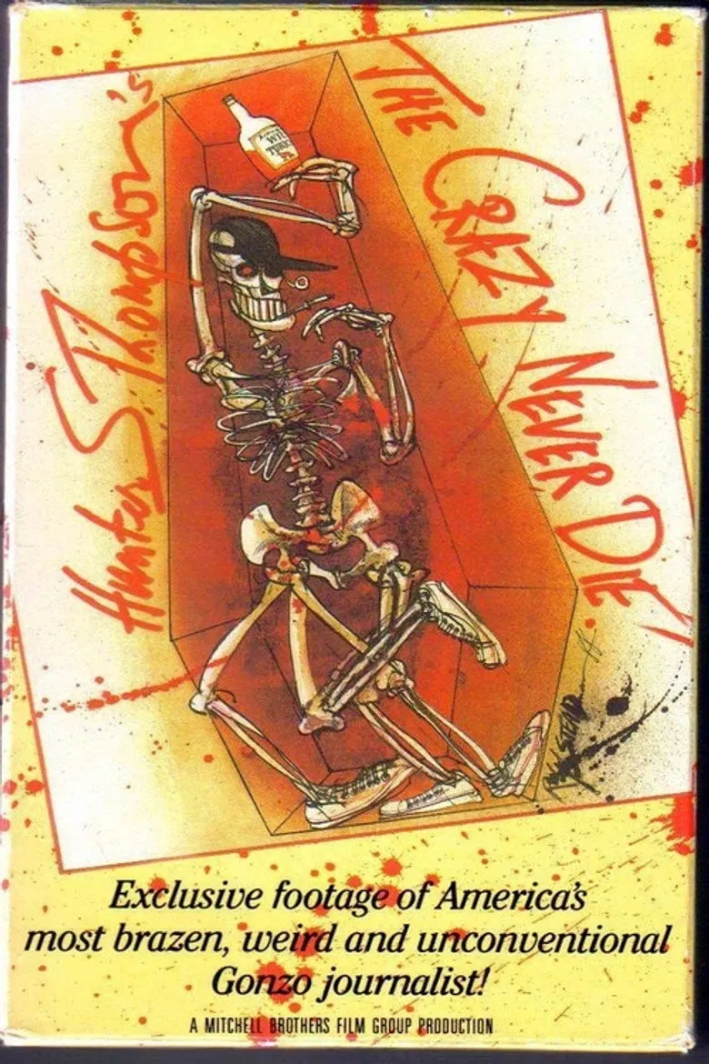 Hunter S. Thompson: The Crazy Never Die poster background