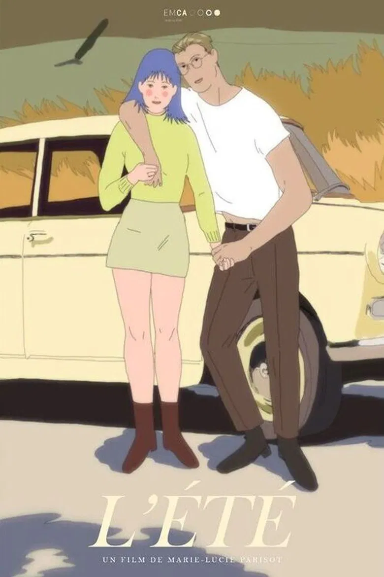 L'été poster background