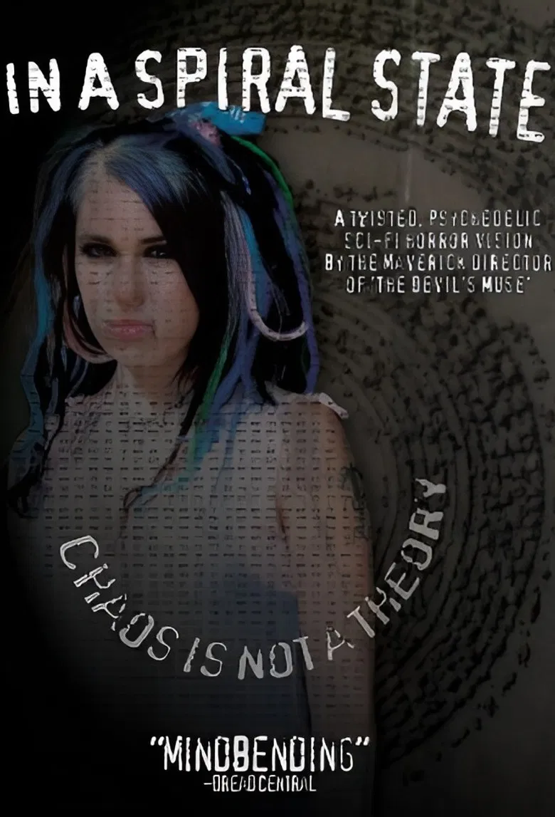 In a Spiral State poster background