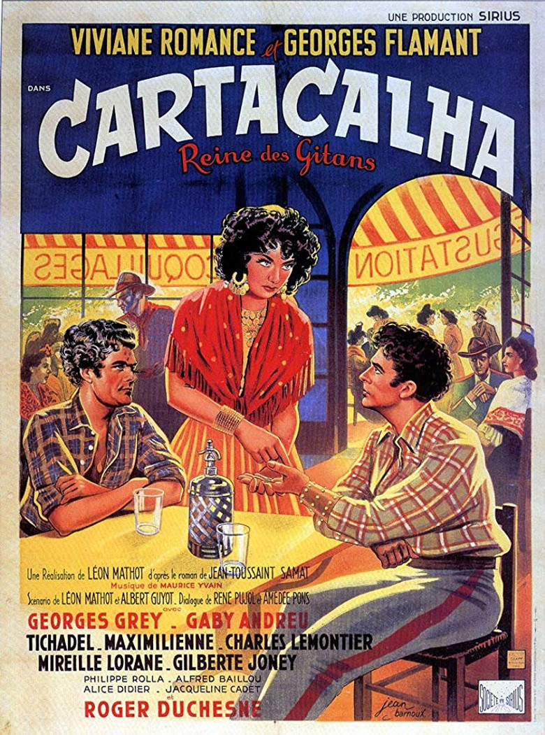 Cartacalha, reine des gitans poster background