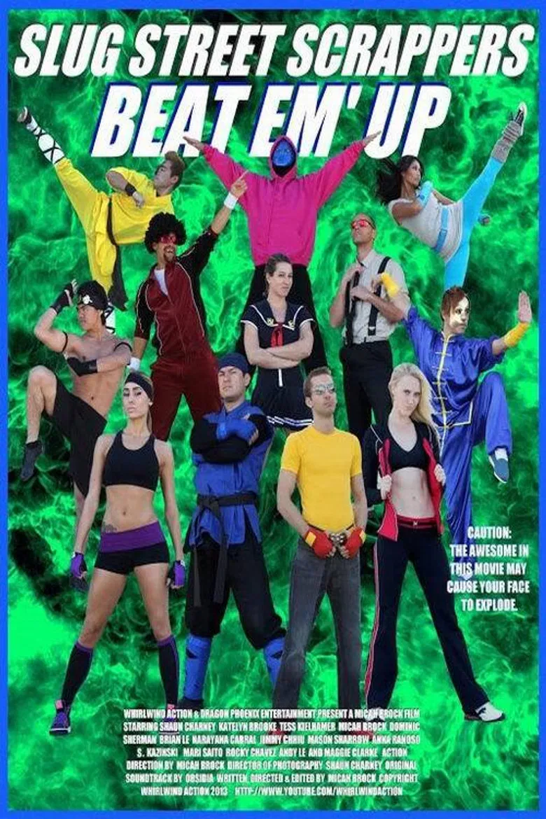 Slug Street Scrappers: Beat Em Up poster background