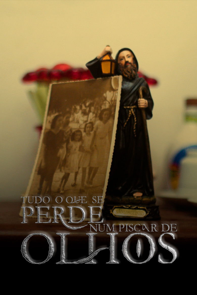 Everything that is lost in the blink of an eye poster background