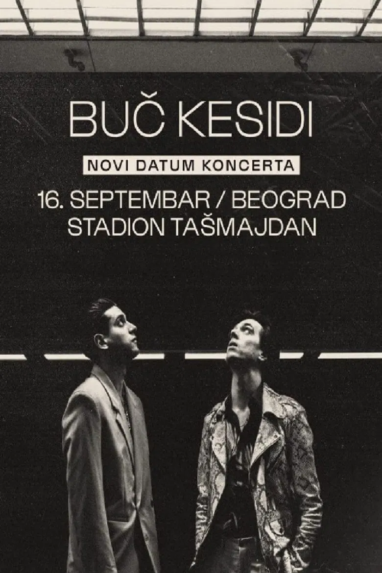 Buč Kesidi - Live at Tašmajdan poster background
