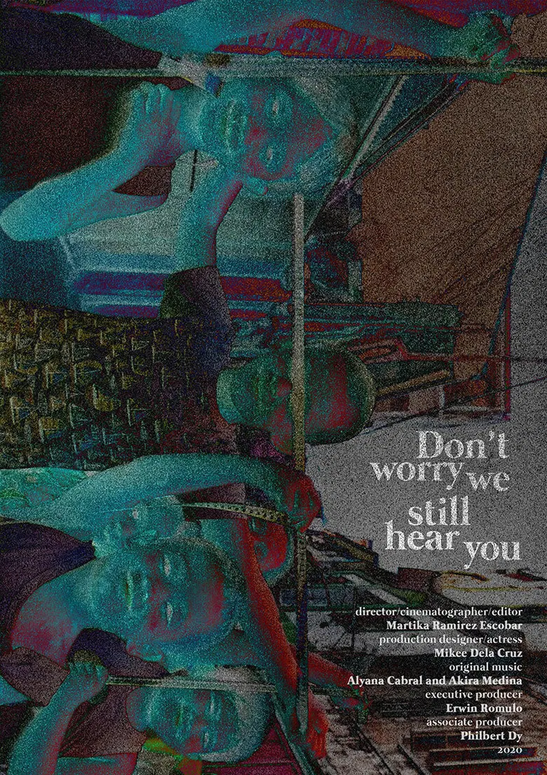Don’t worry, we still hear you poster background