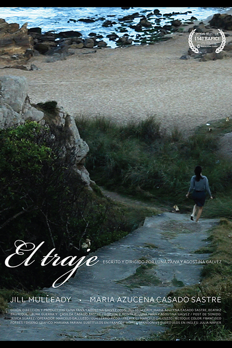 El traje poster background