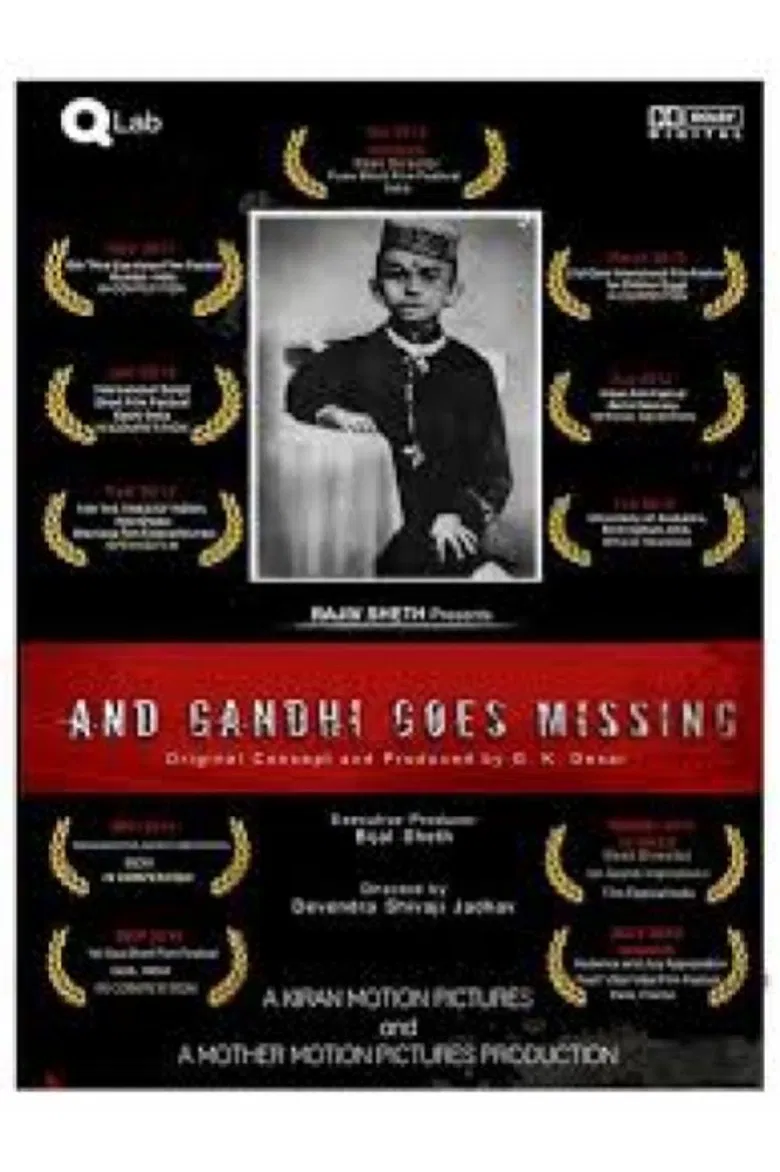 And Gandhi Goes Missing... poster background