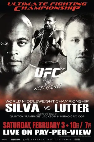 UFC 67: All or Nothing poster background