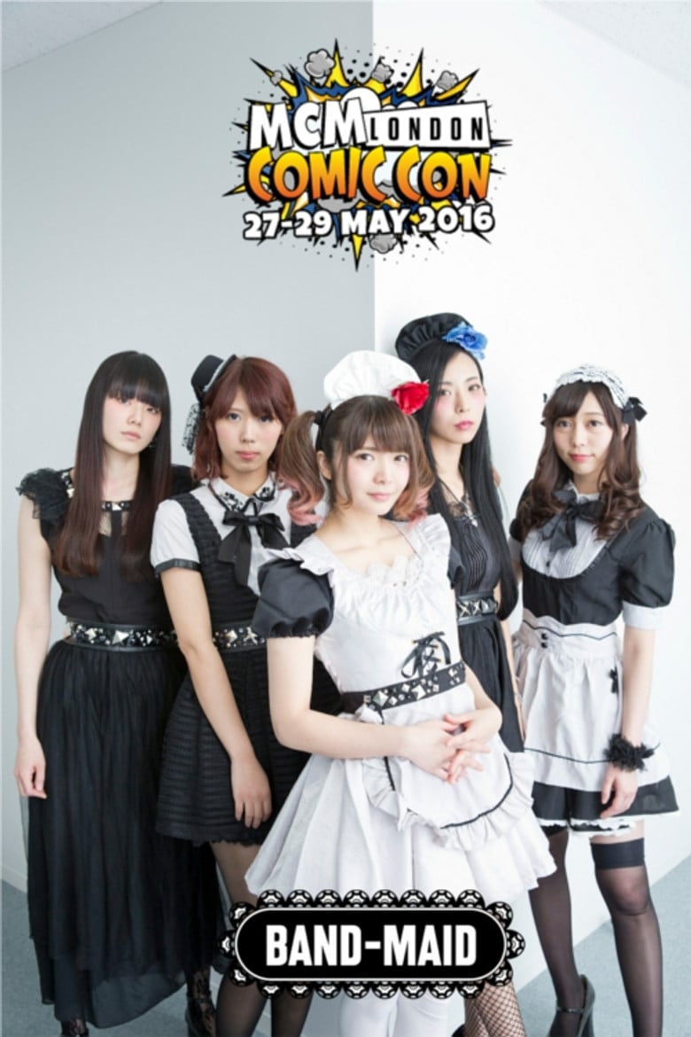 BAND-MAID - MCM London Comic Con poster background