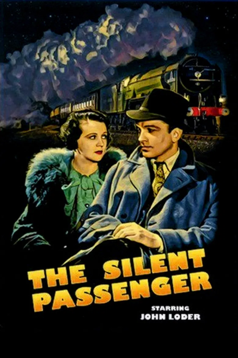 The Silent Passenger poster background
