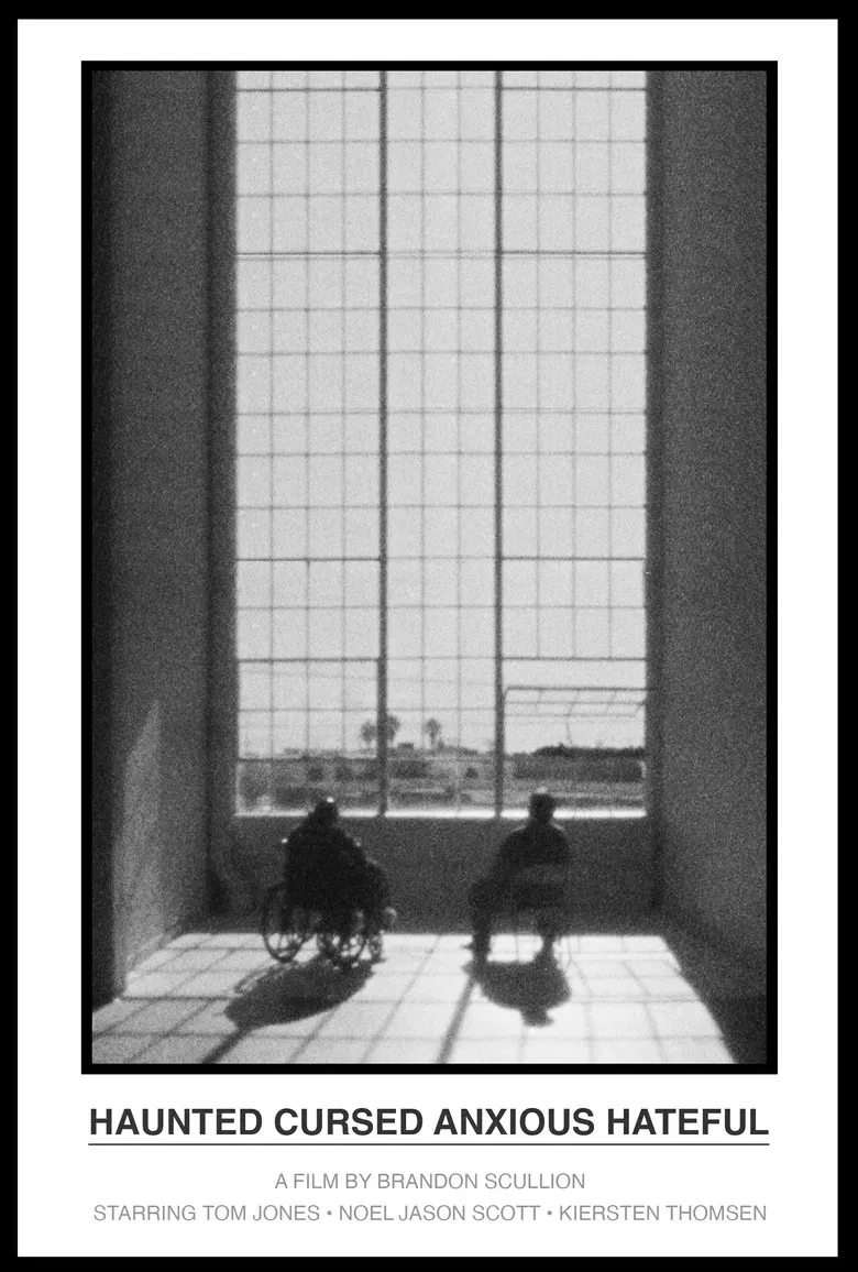 Haunted Cursed Anxious Hateful poster background