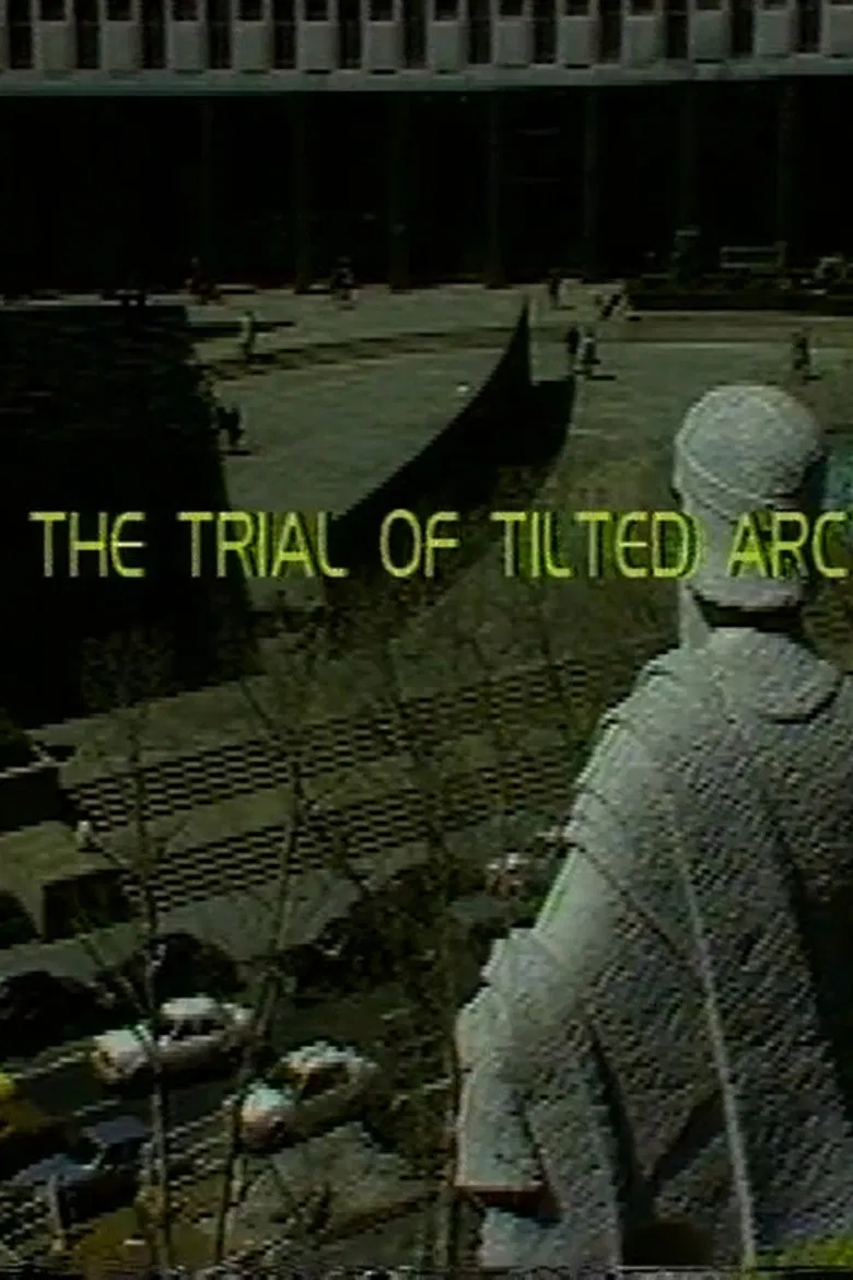 The Trial of Tilted Arc poster background