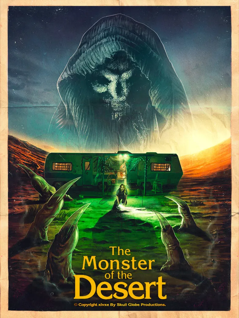 The Monster of the Desert poster background