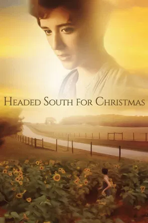 Headed South for Christmas poster background