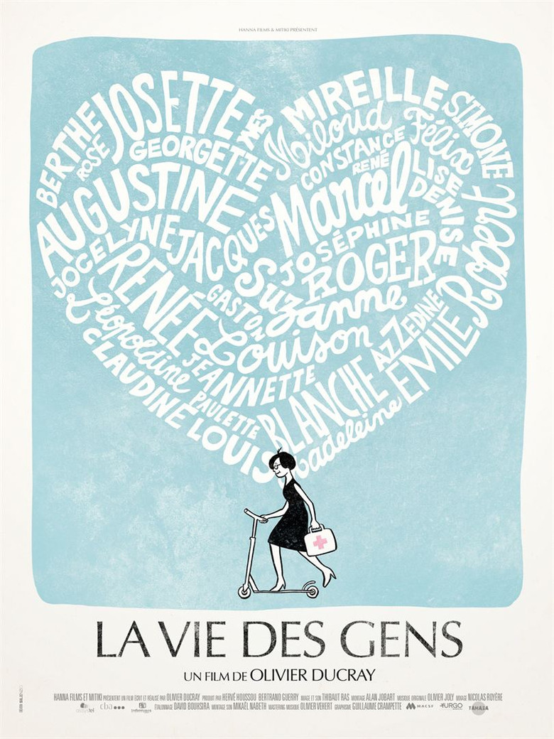 La vie des gens poster background