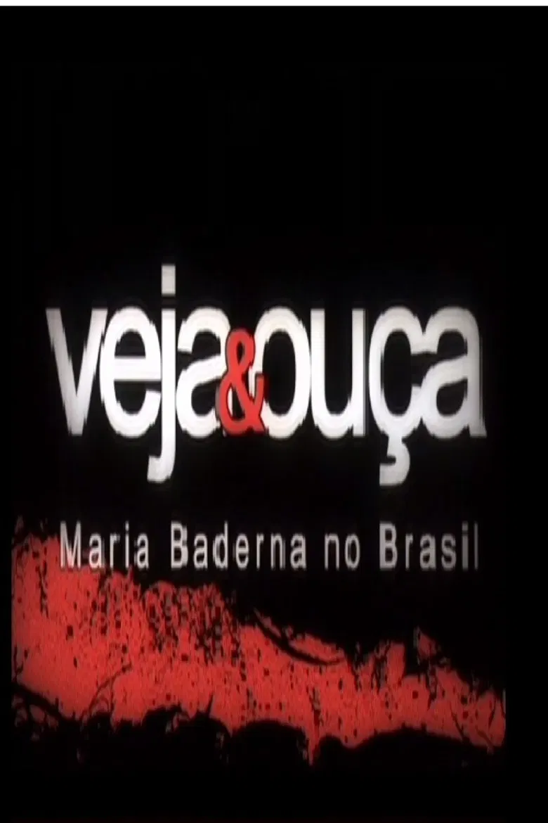 Veja & Ouça - Maria Baderna no Brasil poster background