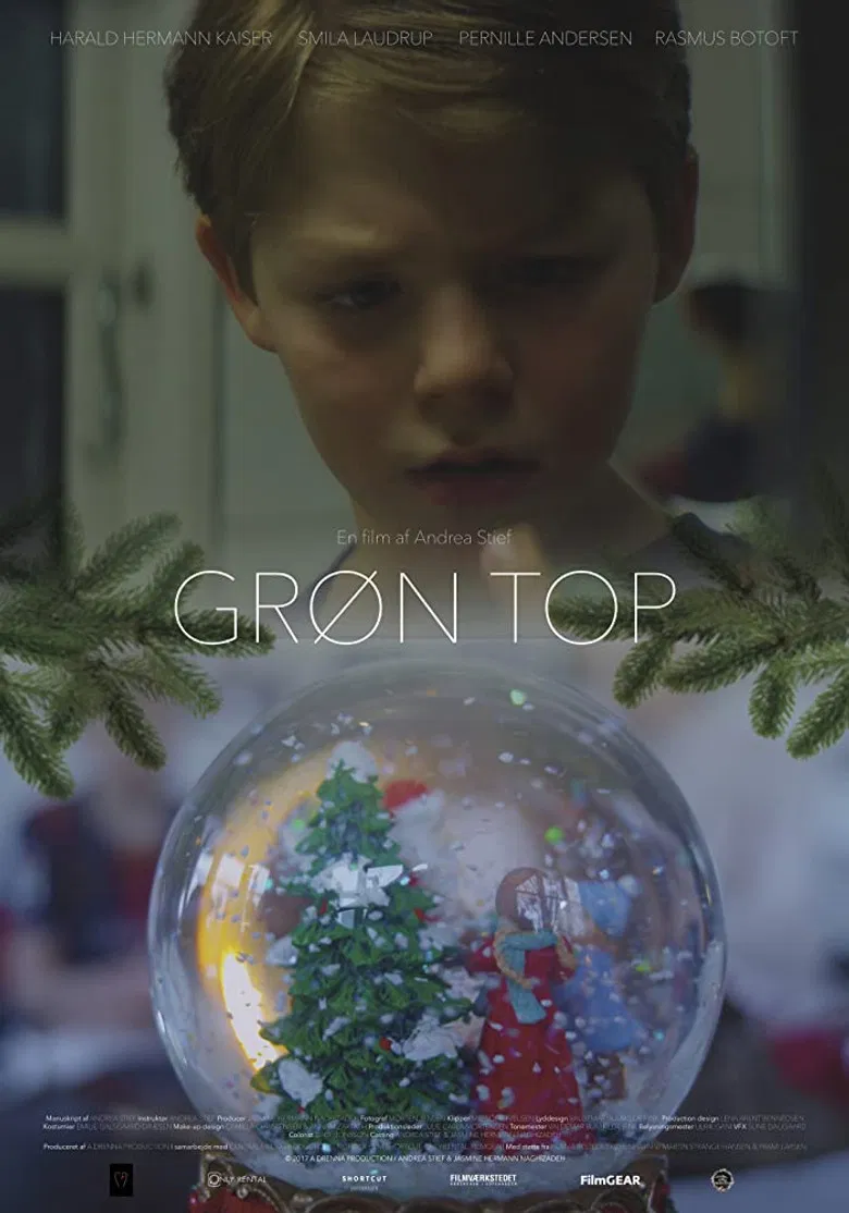 Grøn top poster background
