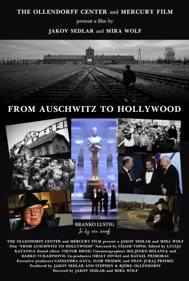 From Auschwitz to Hollywood poster background