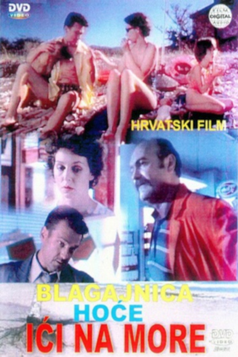 The Cashier Wants to Go to the Seaside poster background