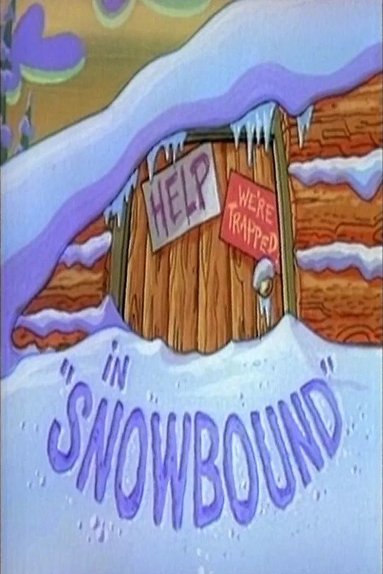 Angry Beavers in: "Snowbound" poster background