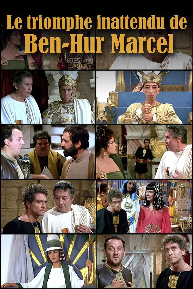 Le triomphe inattendu de Ben-Hur Marcel poster background