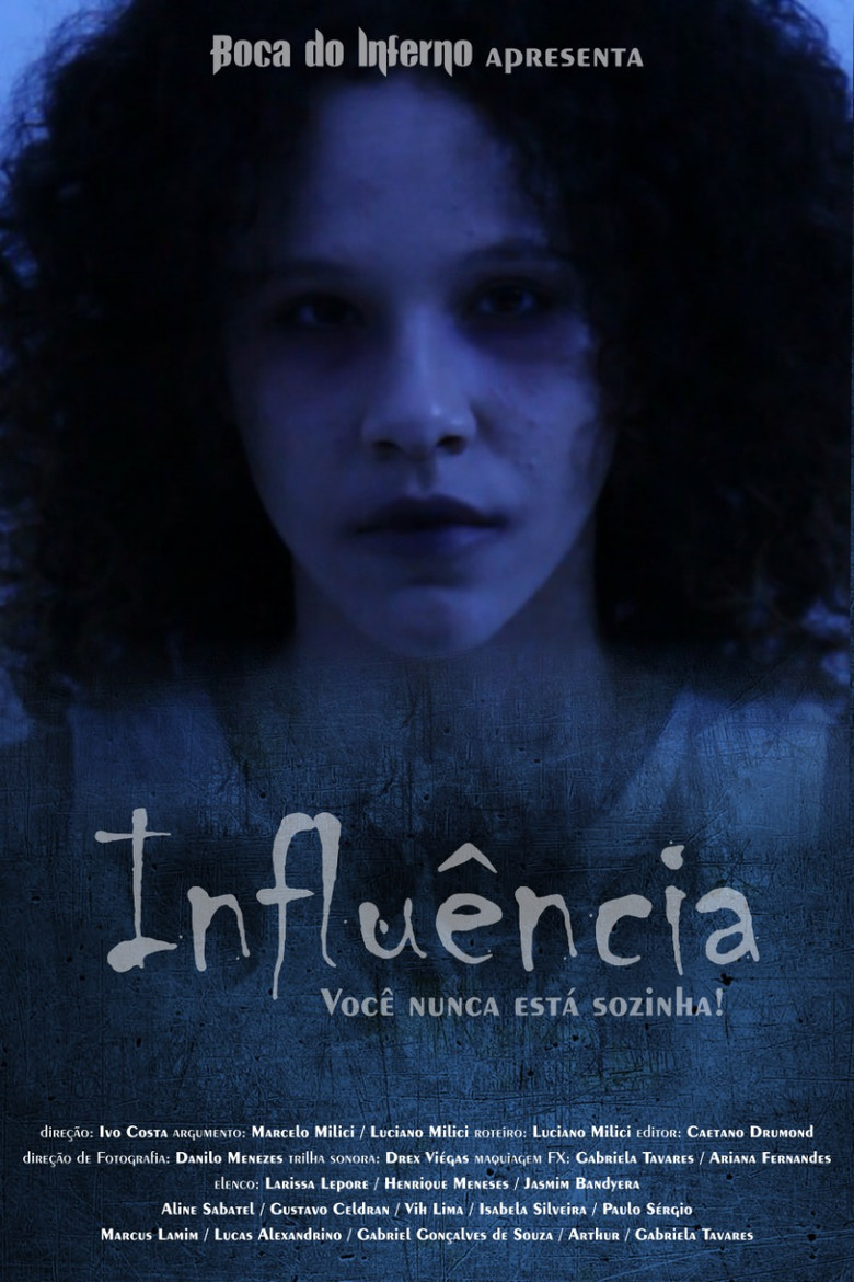 Influência poster background