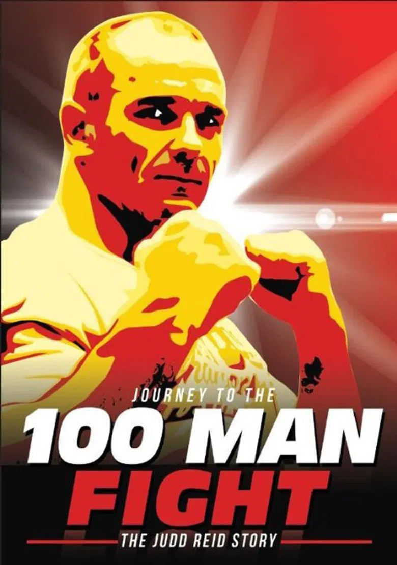 Journey to the 100 Man Fight: The Judd Reid Story poster background