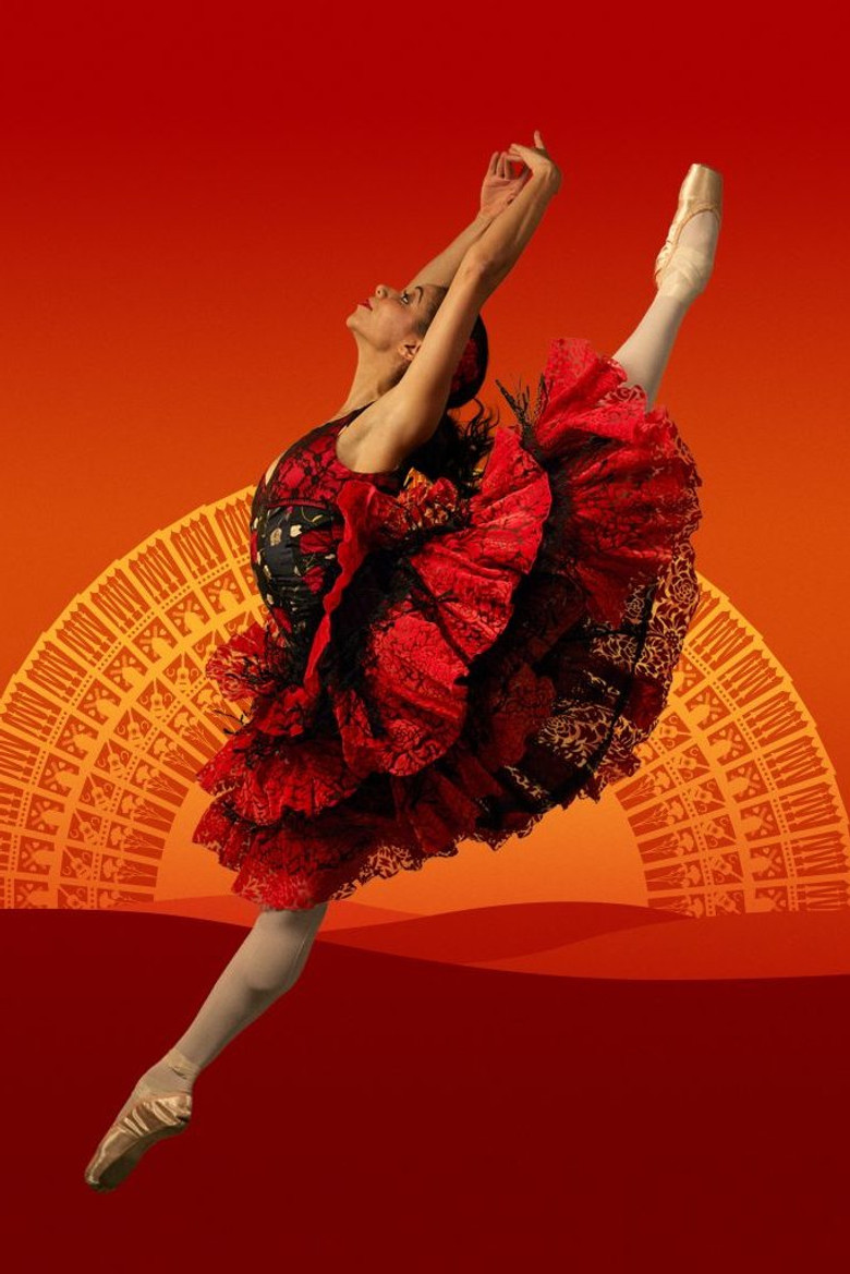 Don Quixote from Birmingham Royal Ballet poster background