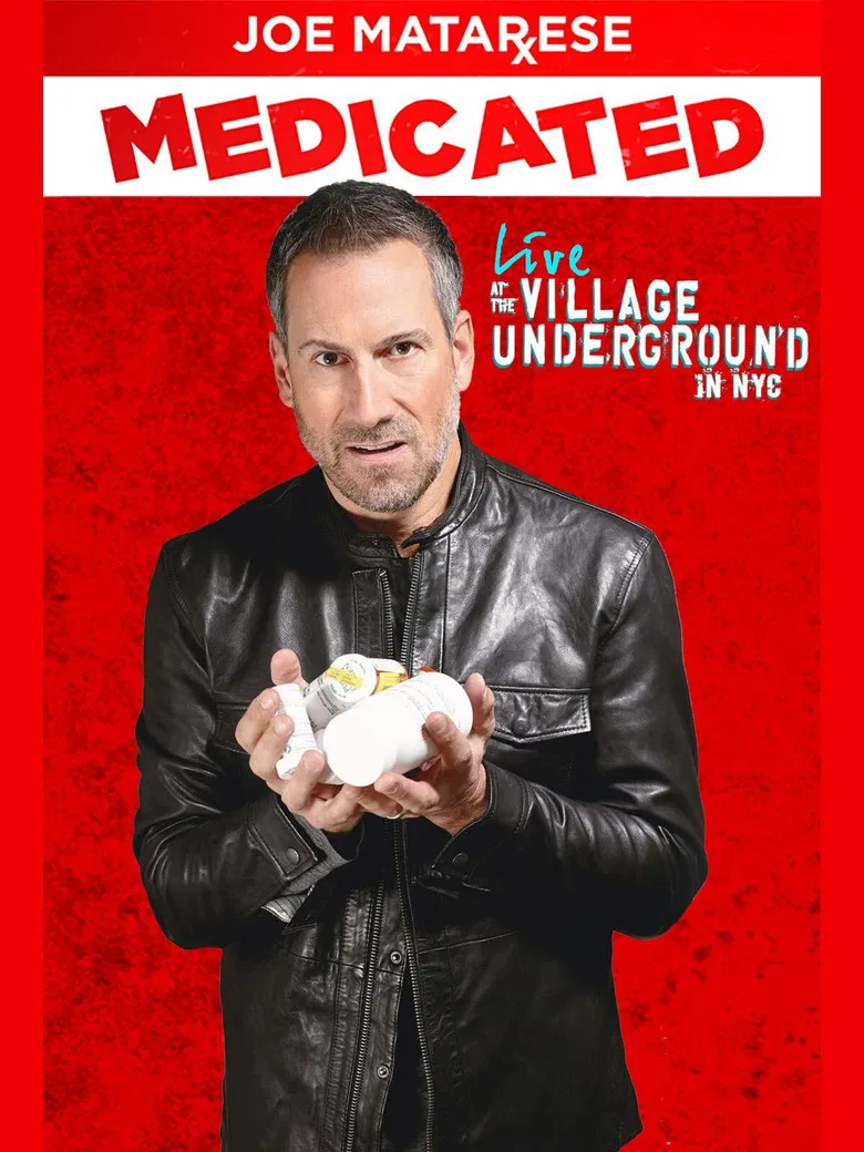 Joe Matarese: Medicated poster background