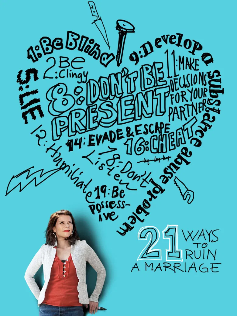 21 Ways to Ruin a Marriage poster background