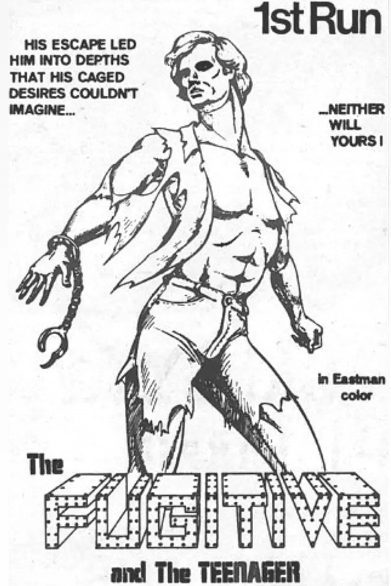 The Fugitive and the Teenager poster background