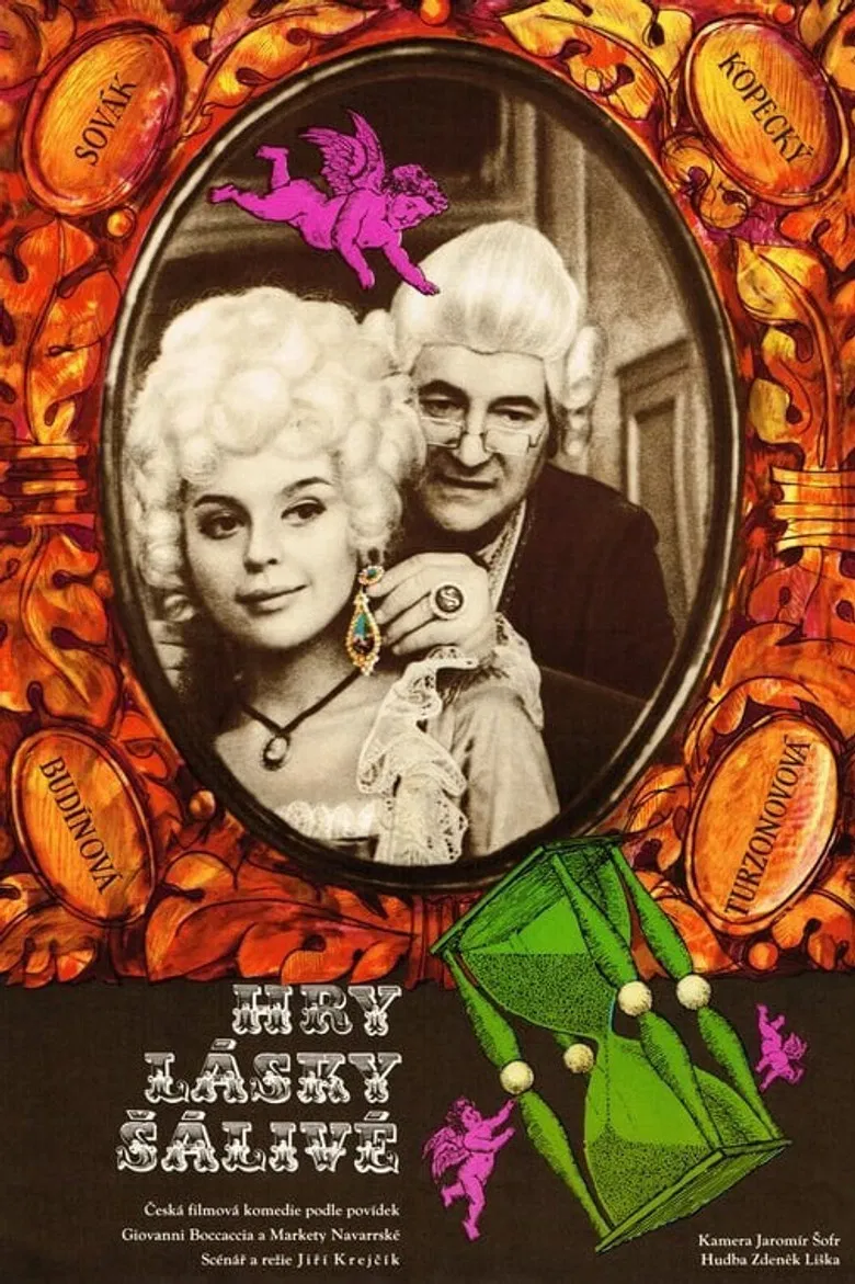 Hry lásky šálivé poster background