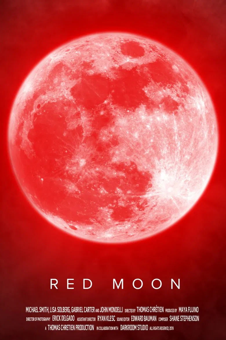 Red Moon poster background