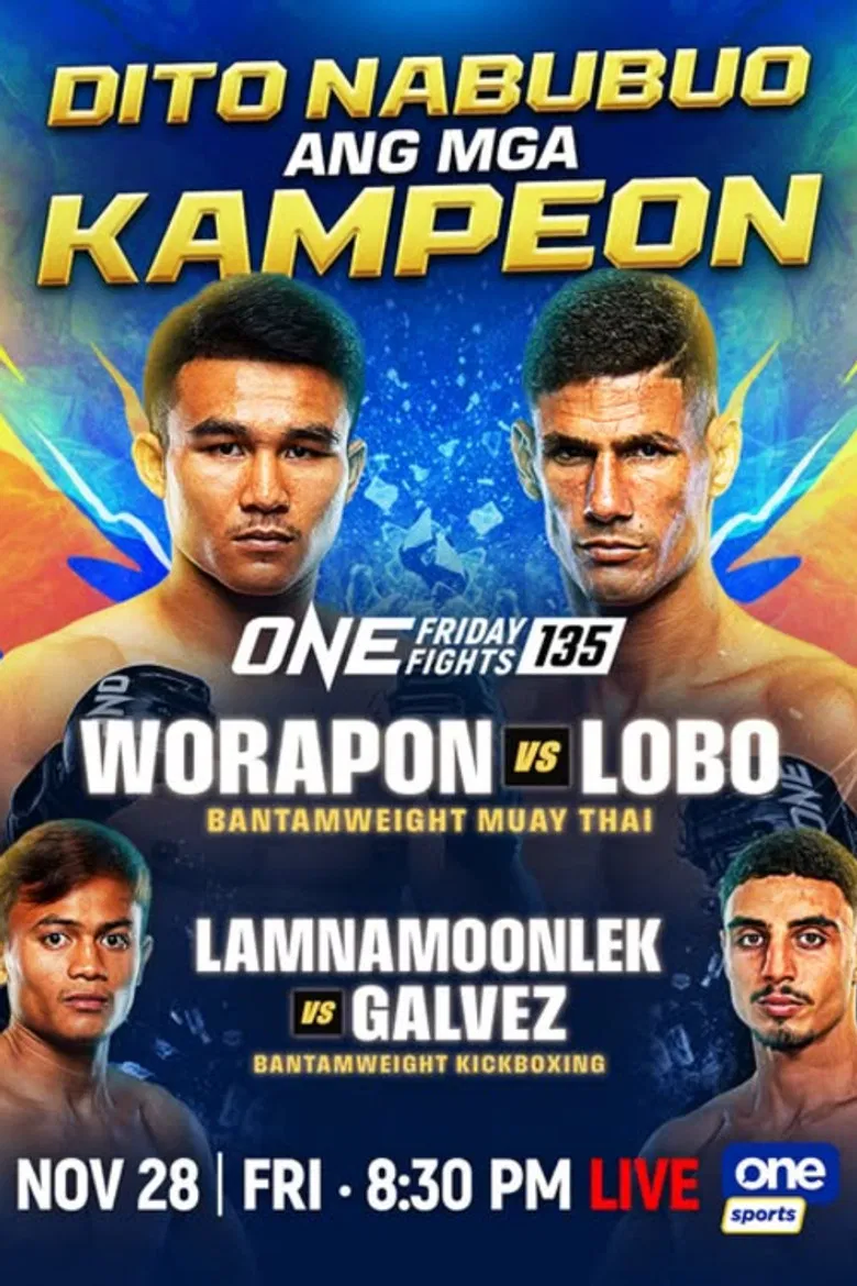 ONE Friday Fights 135: Worapon vs. Lobo poster background
