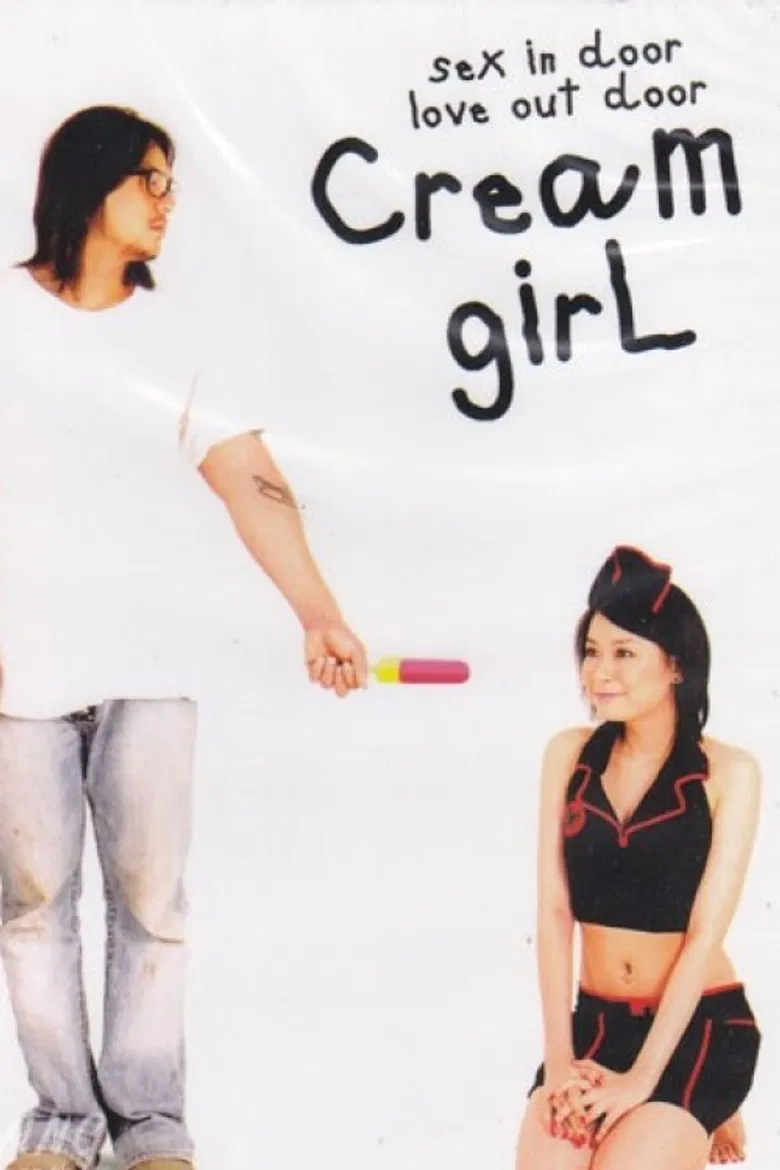 Cream Girl poster background