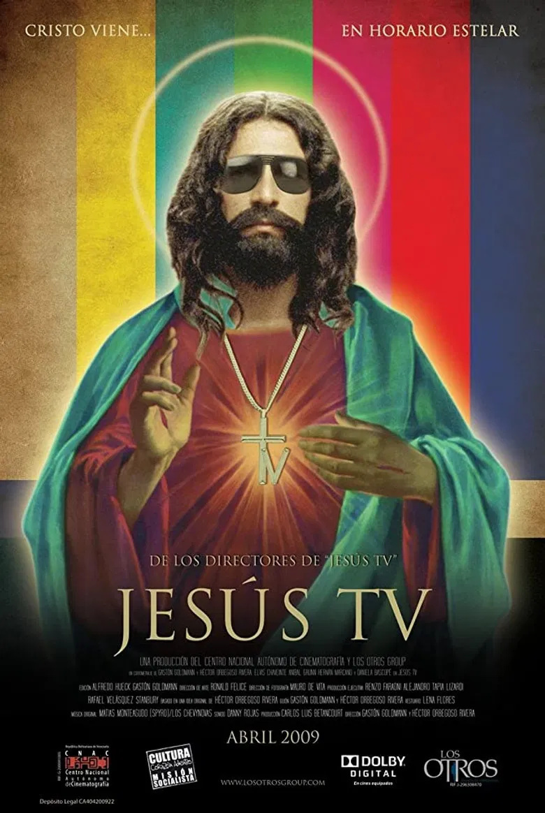 Jesús TV poster background