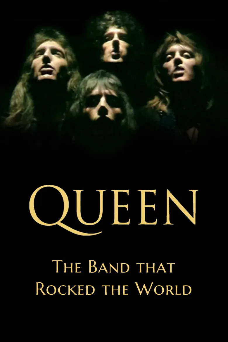 Queen: The Band that Rocked the World poster background