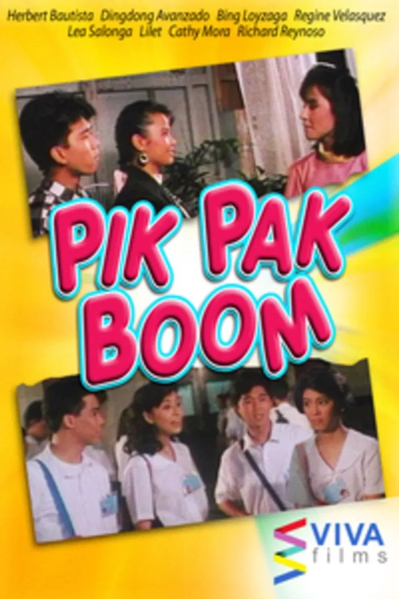 Pik Pak Boom poster background
