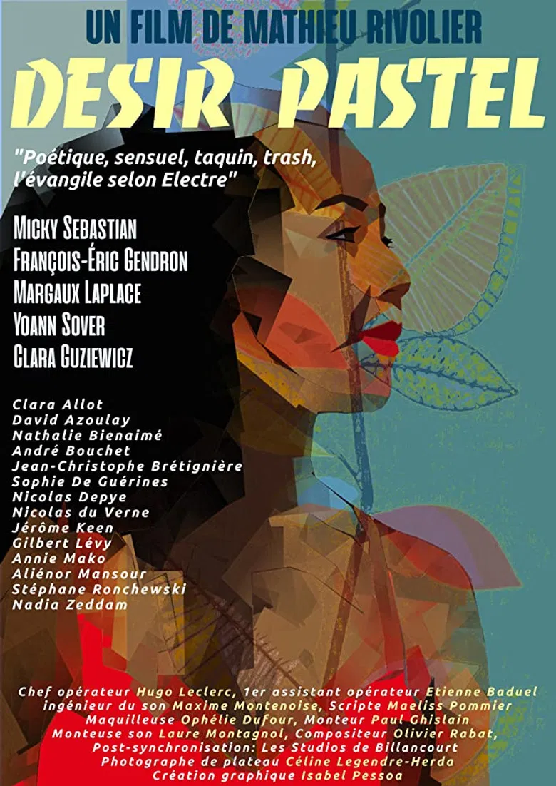 Désir Pastel poster background