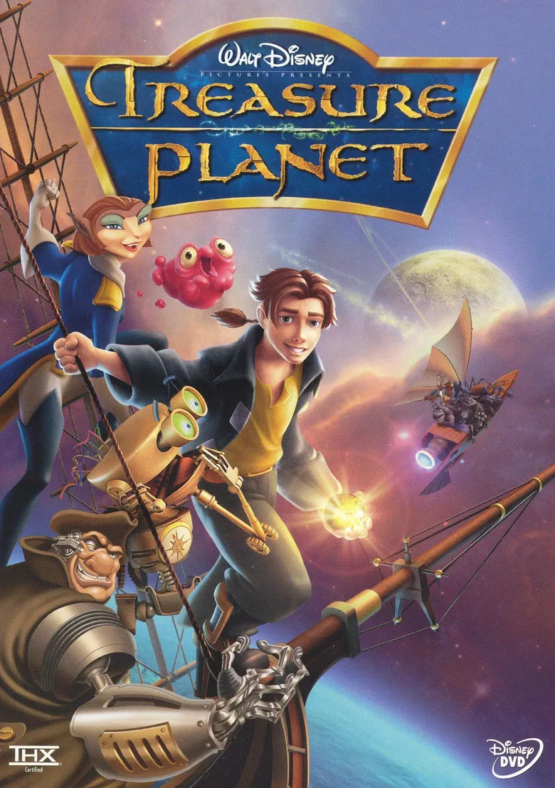Disney's Animation Magic: Treasure Planet poster background
