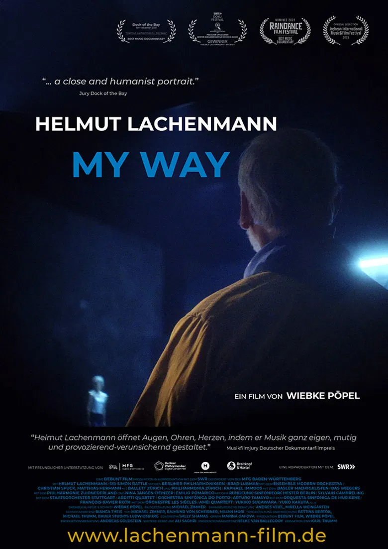 Helmut Lachenmann - My Way poster background