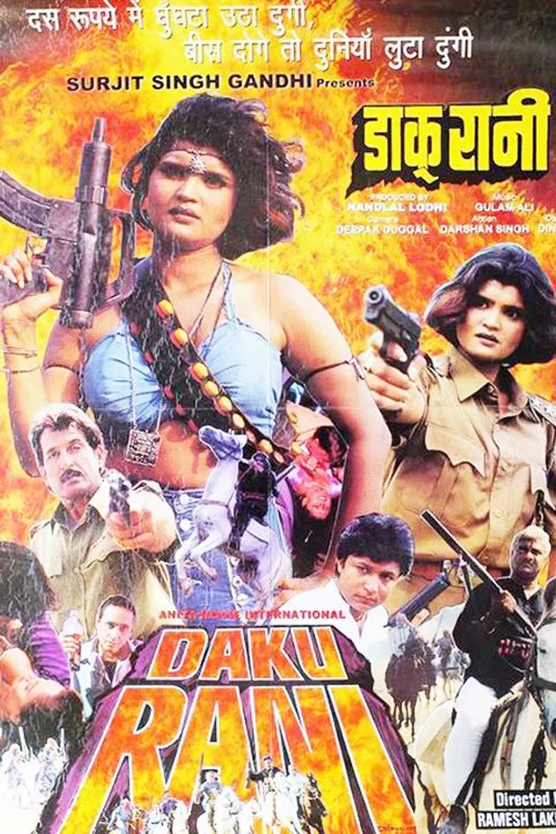 Daku Rani poster background