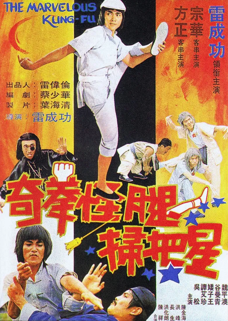 The Marvelous Kung Fu poster background