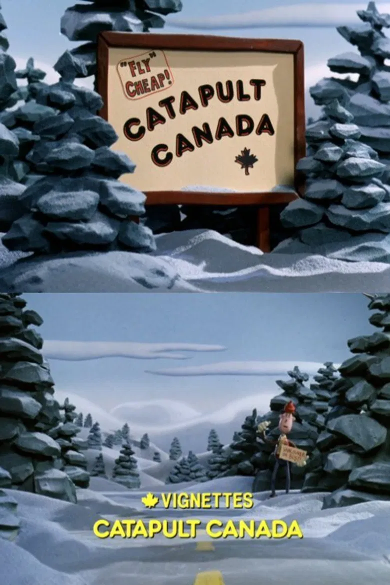 Canada Vignettes: Catapult Canada poster background