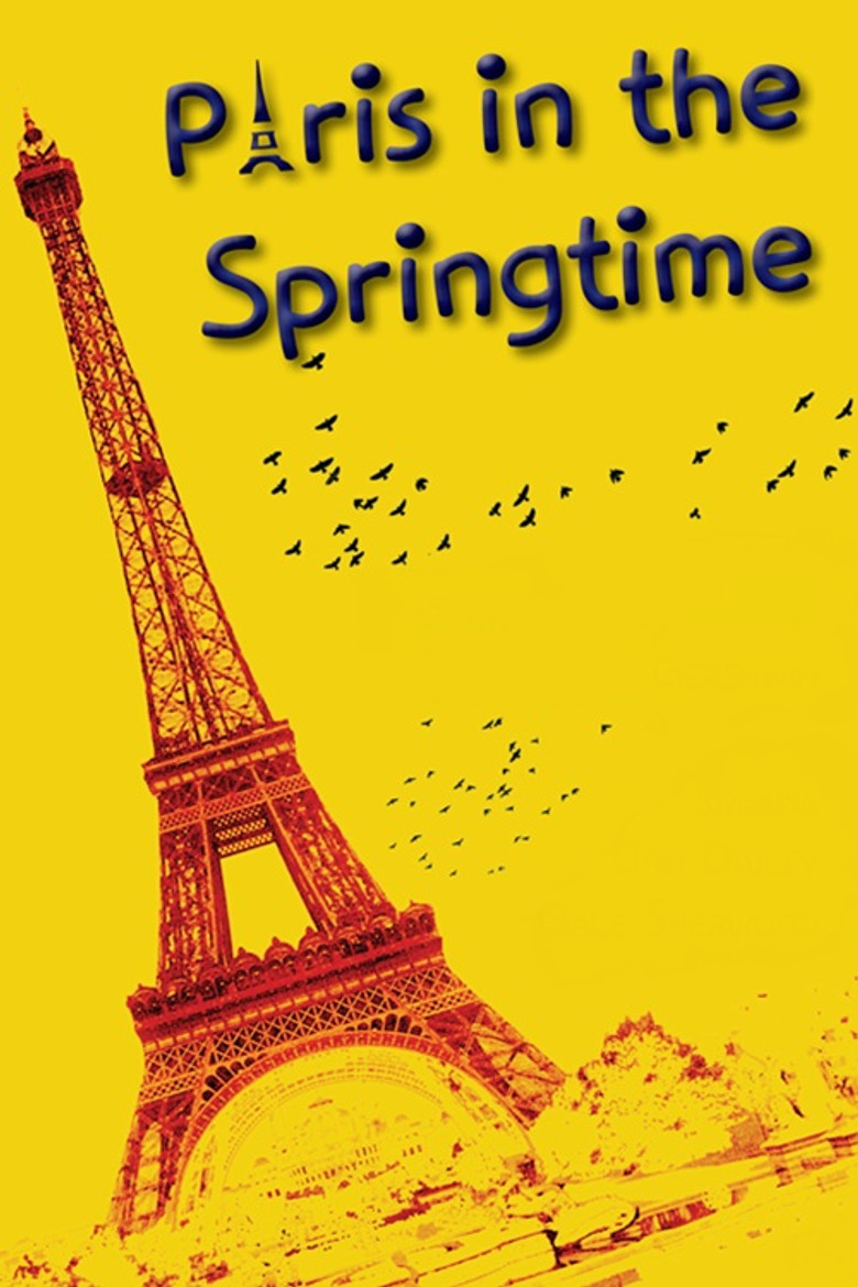 Paris in the Springtime poster background