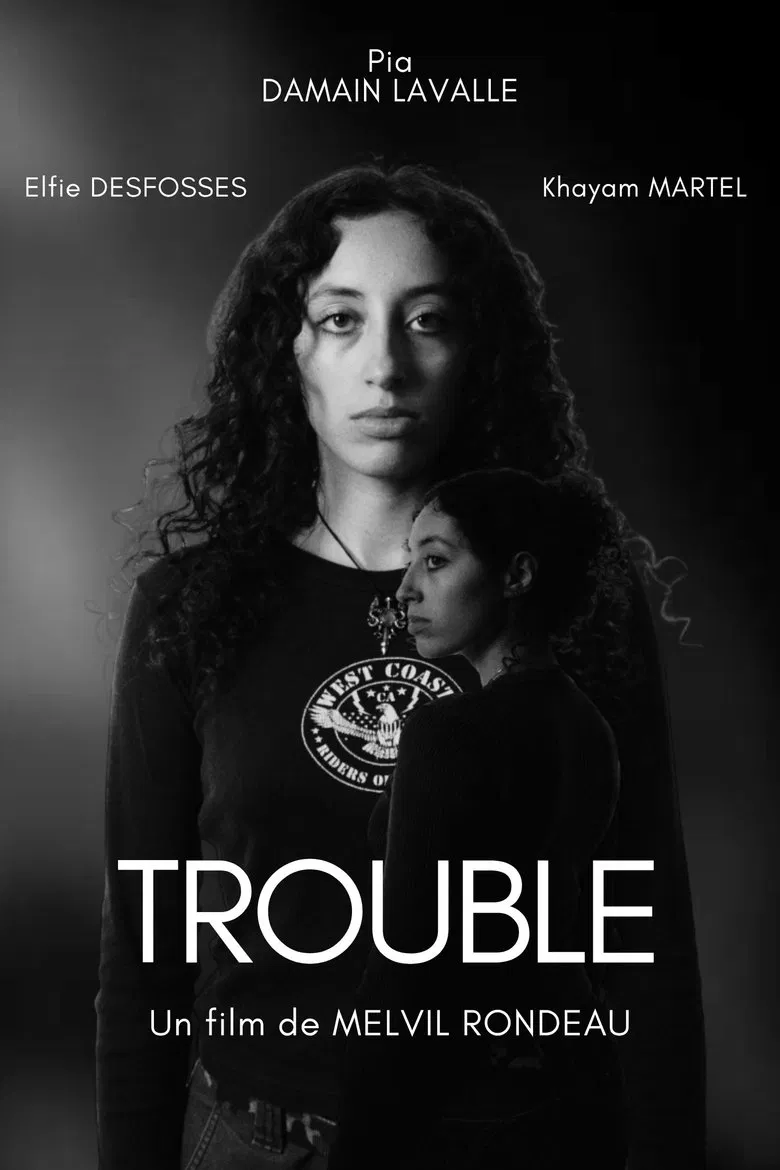 Trouble poster background