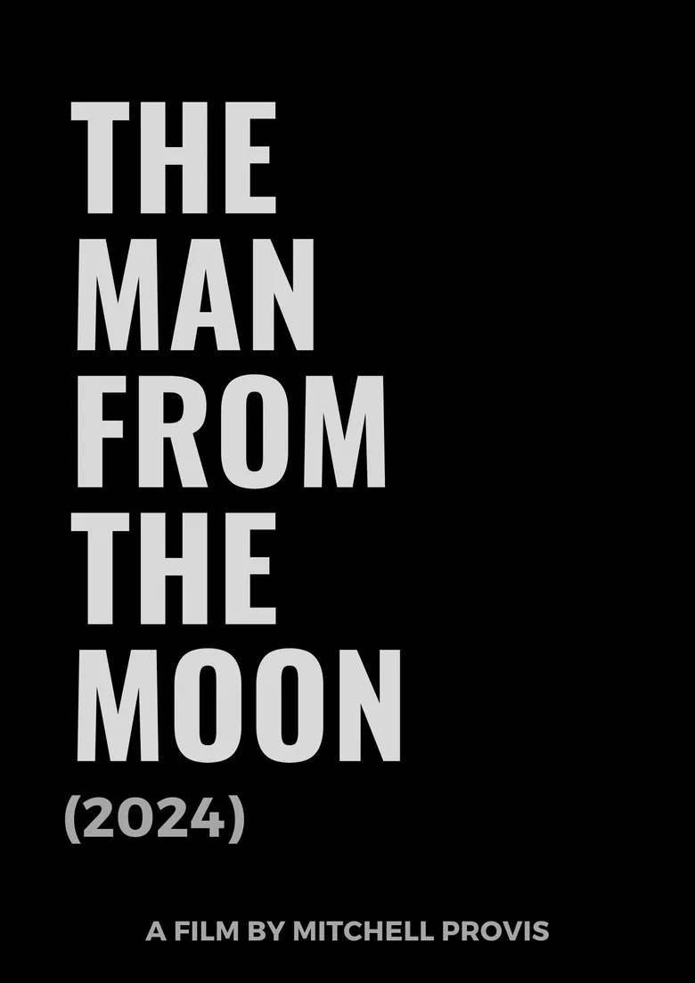 The Man from the moon poster background