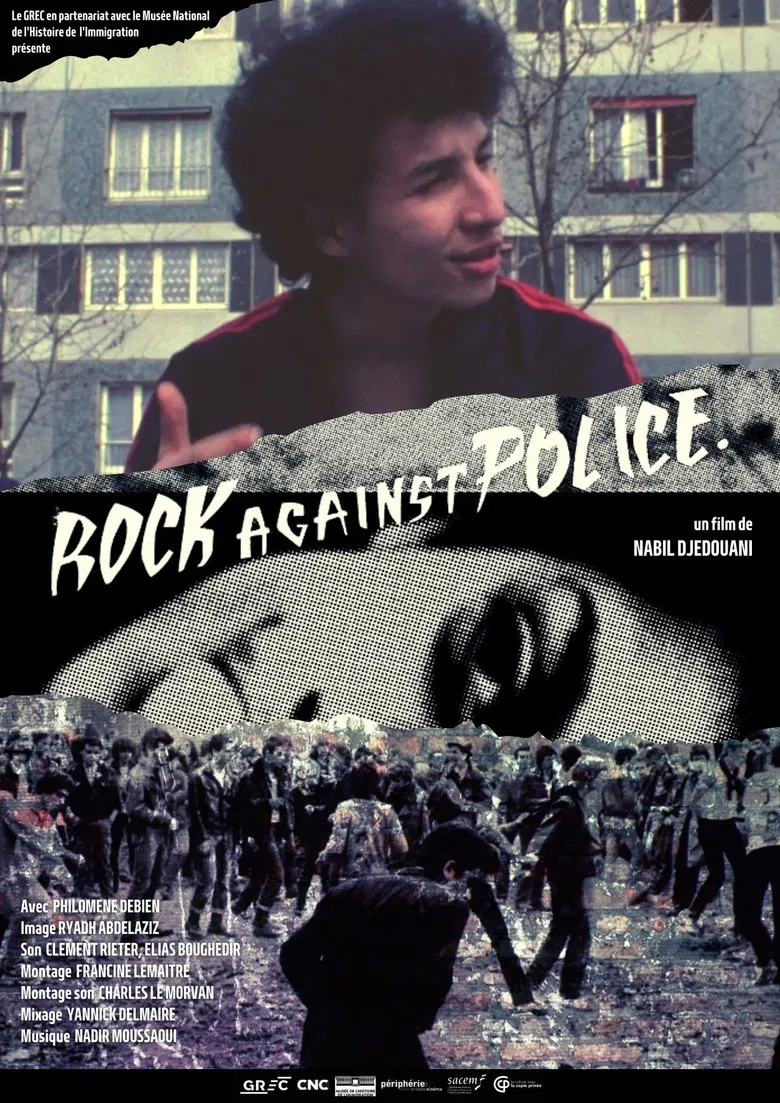 Rock Against Police poster background